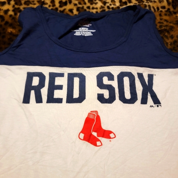 Women's Boston Red Sox Pure Dedication Tee XL By Majestic - Picture 4 of 10